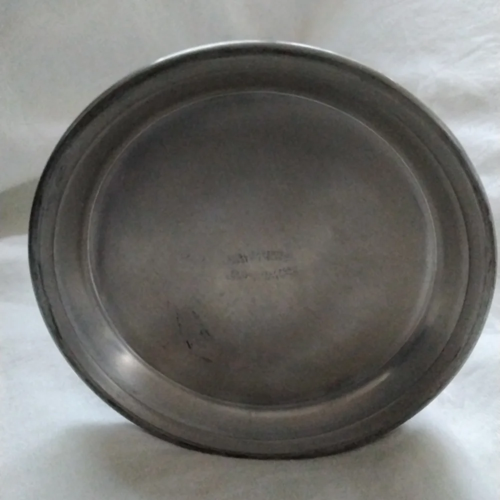 9” Pewter Candlestick Holders, set of 2